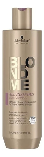 Shampoo Ligero Blondme  Para Todo Tipo De Rubios - 300ml