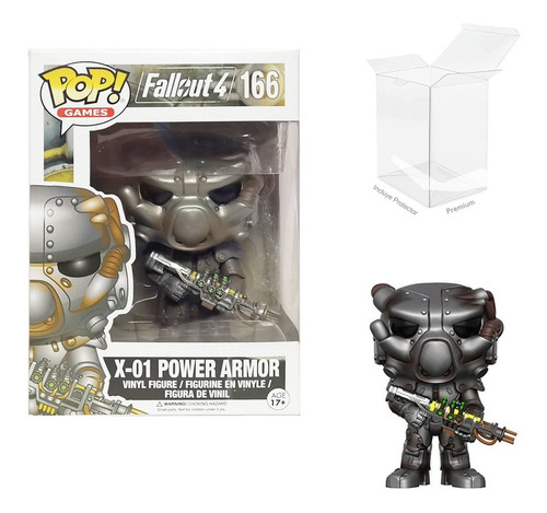 Funko Pop X-01 Power Armor # 166 Fallout4 Año 2017 Original