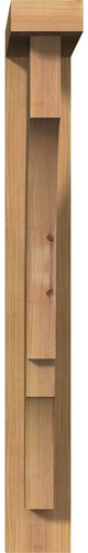 Soporte De Bloque Balboa De Cedro Rojo Occidental Suave 16x2