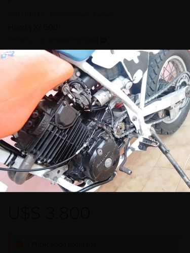 Imagen 2 de 13 de Honda Xr 600