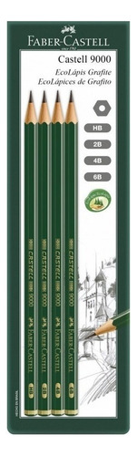 Lápis Faber Castel Ecolápis Grafite Escolar Material Desenho