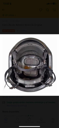 Casco Recortado Antibalas Fast Militar