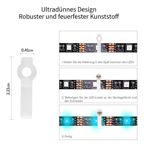 / Kit De Conectores De Tira Led 5050 De 95 Piezas Con