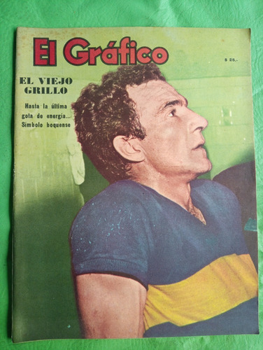 El Grafico 2355 25/11/1964 Boca Juniors El Viejo Grillo