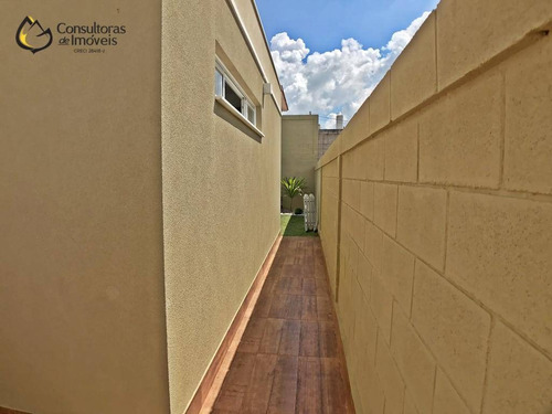 Casa Com 3 Dormitórios À Venda, 165 M² Por R$ 850.000,00 - Condomínio Porto Alegre - Paulínia/sp - Ca1551