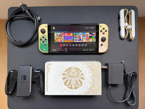 Consola Nintendo Switch Oled The Legend Of Zelda: Totk Dorado (Usado)