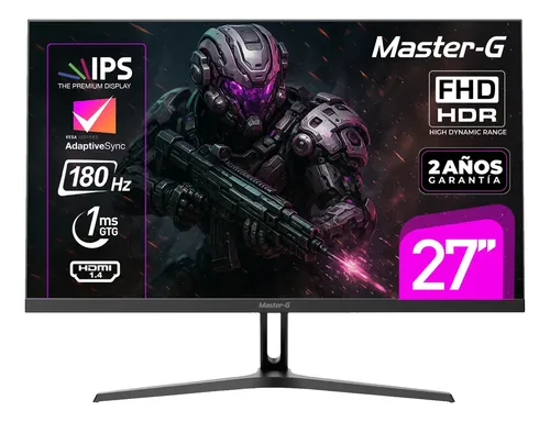 Masterg Monitor Gamer 27 Fhd Ips Hdr 180Hz 1Ms Mgmg2740P