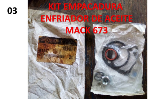 Kit De Enfriador De Aceite Mack 672