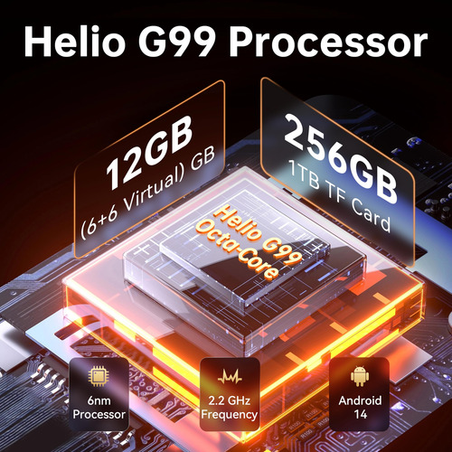 Tableta Robusta Oukitel Rt8 Android 14 11 Pulgadas 12 Gb Ram