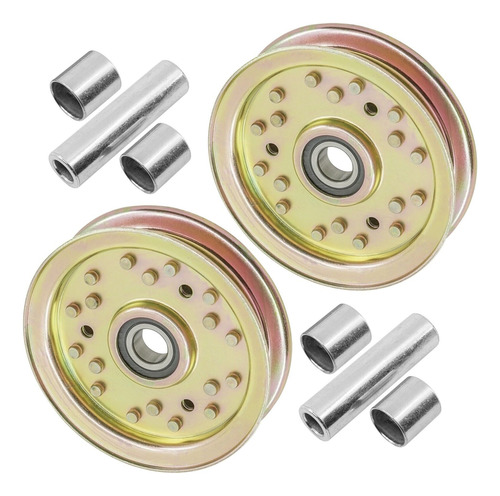 Caltric 1-603497 Idler Pulleys & Bushings For Exmark Ex Cch
