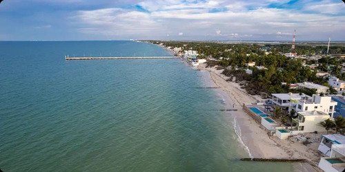 Casa En Venta Merida, Playa Chicxulub, Maremio, 3ra Fila, Entrega Inmediata.