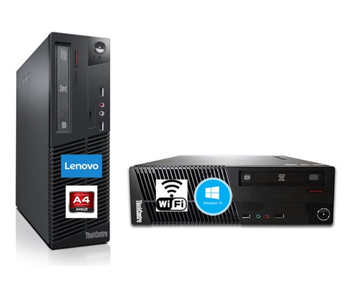 Kit Pc Lenovo M79, 8 Gb Ram, Monitor 19 Pulgadas , Wifi (Reacondicionado)