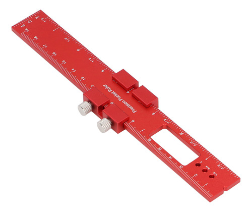 Regla Deslizante Metálica Para Trazar, Aleación De Aluminio,