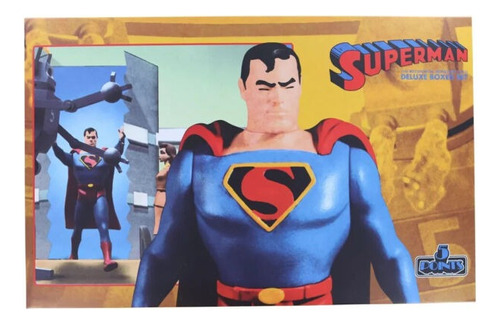 Set Deluxe Superman The Mechanical Monster 1941 Mezco Toyz