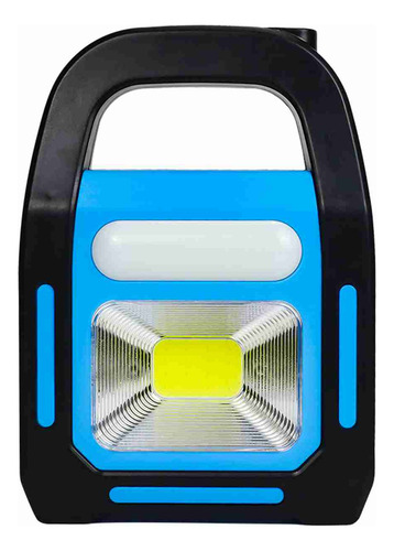 Linterna Recargable Usb 3 En 1 Para Acampar Con EnergĂa Sola