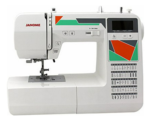 Máquina De Coser Computarizada Janome Mod-50 Con 50 Puntos I