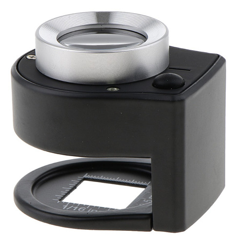 Lupa Led Y Detector De Divisas Uv 30x