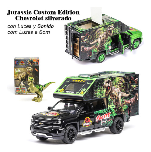 Chevrolet Silverado Casa Rodante Modificada Jurassic Custom