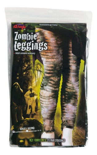 Medias Leggings Disfraz Zombie