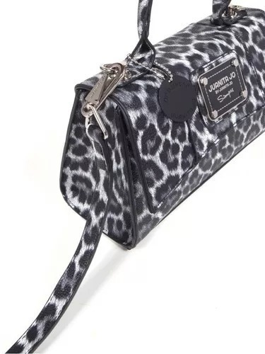 Imagen 6 de 9 de Mini Bag Bandolera Mujer Juanita Jo Soli 11090 Gris Print