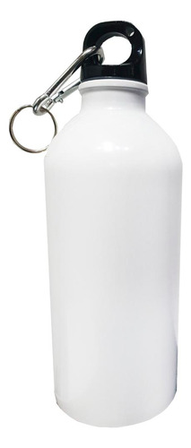 Botella De Aluminio Blanca 500ml Arye Color Blanco