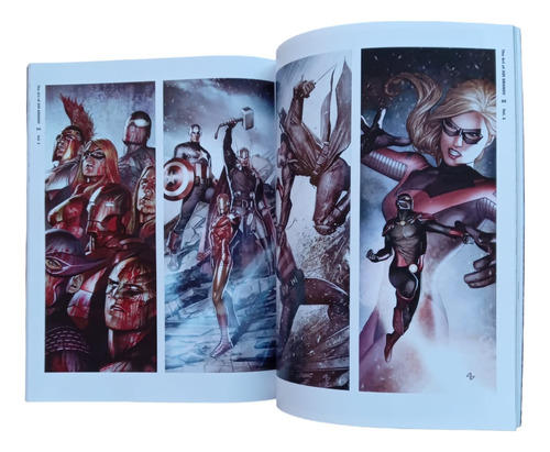 The Art Of Adi Granov Vol. 1. Autografiado. Pasta Suave.