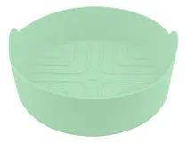 Comprar Molde Silicona Croix Para Freidoras Sin Aceite, Libre De Bpa Color Verde Menta