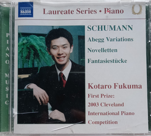 Cd Schumann Abegg & Novelletten Kotaro Fukuma (Usado)