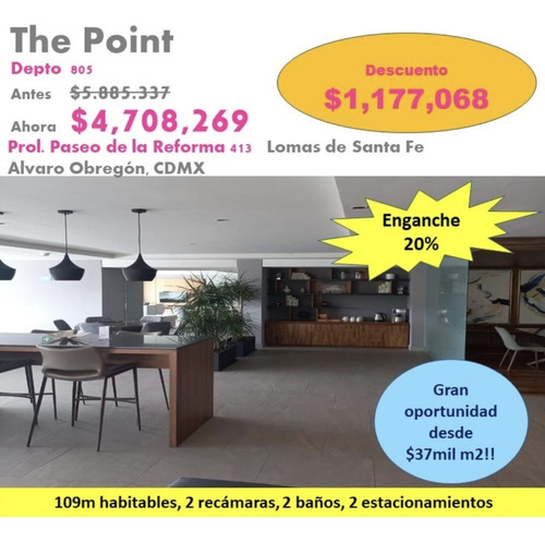 The Point Santa Fe Departamentos Descuento De $1,000,000 