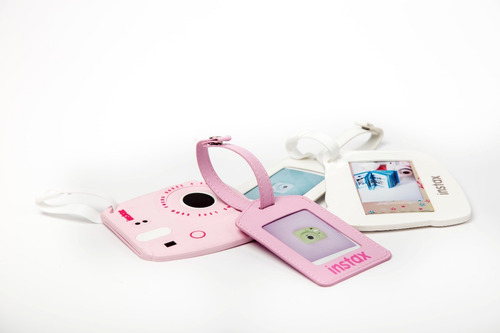 Fujifilm Instax Colgante P/valija Silicona Rosa