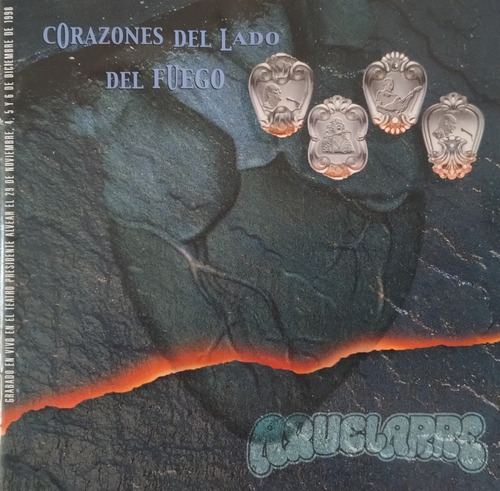 Aquelarre Cd Corazones Del Lado Del Fuego 