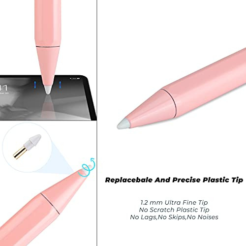 Stylus Para iPad Pencil 10th/9th/8th Generation 10.2 Rosa