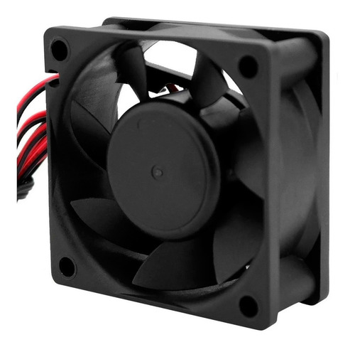 Imagem 4 de 9 de Fan Cooler 60mm Alta Performance 6cm 12v 0,16a Dx-6c Preto