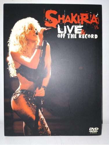 Shakira Dvd Live Off The Récord En Vivo Y En Privado Import