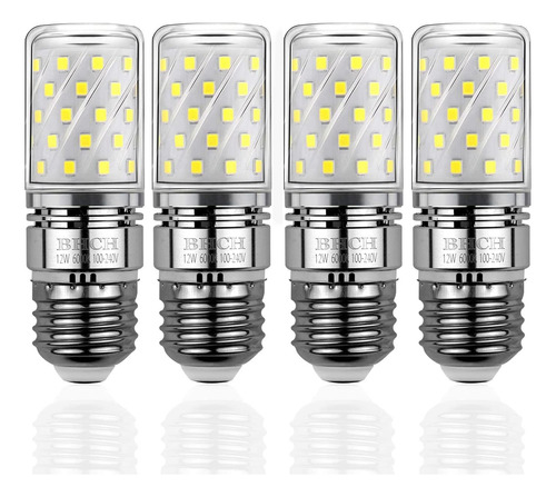 Bhch Bombilla Led Maiz 12 W Tornillo E26 Edison Luz Blanca K