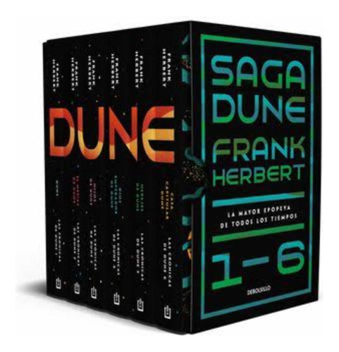 Saga Dune Pack X6 Tapa Blanda - Frank Herbert