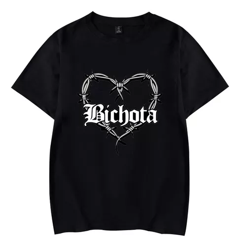 Camiseta De Manga Corta De Karol G Bichota, Ropa De Hip Hop