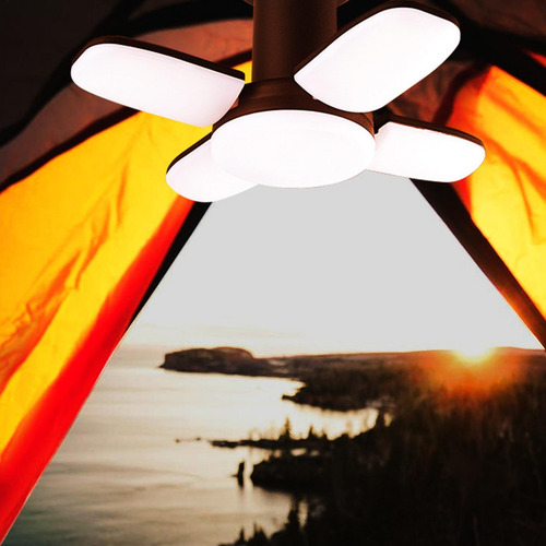 Linterna De Camping Plegable Luz De Camping Recargable Linte