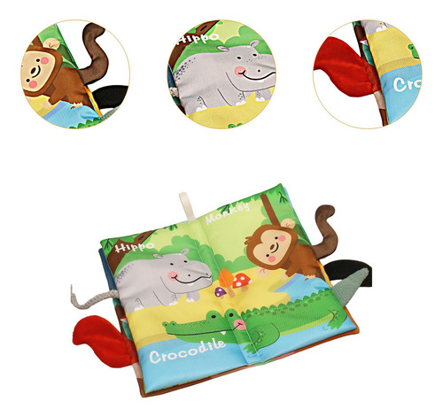 2 Bebê Educação Precoce Livro Bebês Livro Sons Bilíngue
