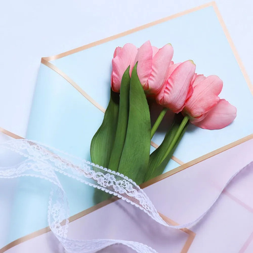 Papel Coreano Para Envolver Ramas De Bouquet Flores 40
