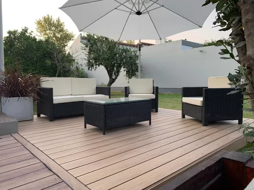 Muebles De Jardín Para Exterior En Rattan Sint. Y Aluminio.