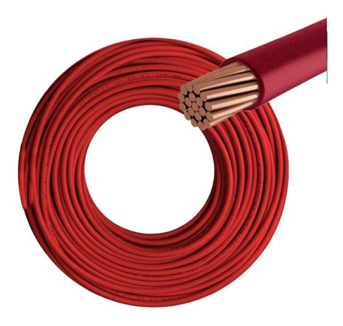 Cable X Rollo 6mm Iram 100% Cobre X 100mts