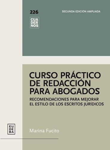 Curso Práctico De Redacción Para Abogados - Ultima Edicion