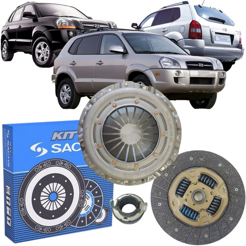 Kit Embreagem Sachs Hyundai Tucson 2.0 16v Após 2004