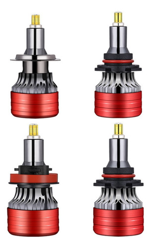Par Turboled 360 Foco Lupa 20000lm H1 H7 H11 9005 9006 Y Más 9006