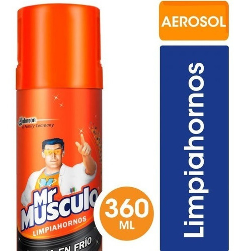 Imagen 1 de 3 de 2x Limpia Hornos Mr Musculo + 1x Brillametal 70 Grs
