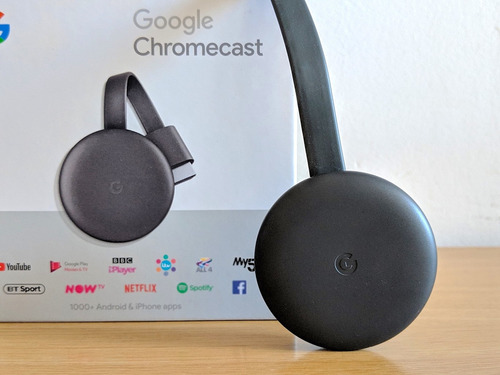 Google Chromecast 3ra Generación Color Grafito