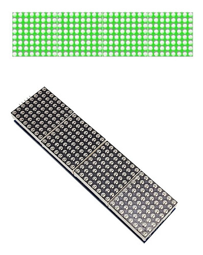 Módulo De Pantalla Led Max7219 32x8 Dot Matrix 4 En 1 Common