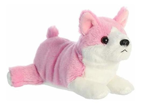 Peluche Mini Corgi Rosa - 8 