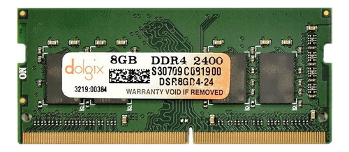 Memoria Ram 8gb 1x8gb Ddr4 2400 Mhz Sodimm Dolgix Dsr8gd4-24